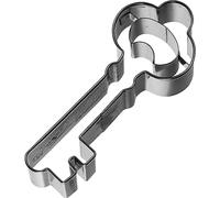 Cortador de galletas Birkmann Llave interior en relieve Forma de galleta 8 cm