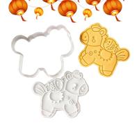 Cortador de galletas, fácil de solucionar, molde para hornear - 2026 Año Nuevo Chino Molde para galletas, para pasteles, postres, vacaciones, festivales de primavera, panadería, familia, principiantes