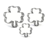 Cortador de Galletas,Utensilio de Cocina para Hornear - Cortador de Pastelería en Acero Inoxidable,Para Irlandesa, Repostería, Postres, Bocaditos y Uso Doméstico