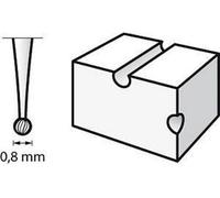 Cortador de Grabado de 0.8mm BOSCH Mpx3 5000105 Espiga 0,8Mm Grabado