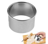 Cortador de - Herramienta para hornear de acero inoxidable | de repostería con molde para piel de bola de, cortador de rosquillas reutilizable para golosinas caseras