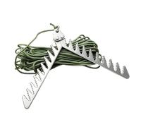 Cortador de Hierba Acuática Recogedor Limpiador Plegable Con Agarre Dentado | Con Cuerda 20 m, Rastrillo Para Estanques Y Hierba Estanques, Canales, Orillas, Playas, Pescadores, Agricultores