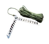 Cortador de Hierba Acuática Recogedor Limpiador Plegable Con Agarre Dentado | Con Cuerda 20 m, Rastrillo Para Estanques Y Hierba Para Muelles, Estanques, Orillas, Playas Y Pescadores