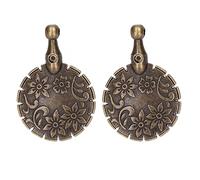 Cortador de Hilo Herramientas Colgantes Cortador de Hilo Diy Metal único 2 Cortador de Hilo de Metal Costura Estilo Vintage 2 Piezas Cortadoras de Hilo de Estilo Clásico
