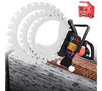 Cortador de hormigón eléctrico de pared, 8900 W, profundidad de corte de 30 cm-50 cm, máquina ranuradora de agua sin polvo, sierra toroidal de grado profesional para un ranurado eficiente