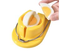 Cortador de huevos adecuado para cortar huevos cocidos, picadora manual para cocinar, cortador de fresa manual, para champiñones, plátanos, uvas, huevos, cocina