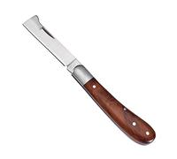 Cortador De Injerto De Jardín Plegable De Acero Inoxidable - Cuchillo y Tijera Para Poda De Árbol, Plántulas y Plantas, 1 Pieza