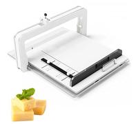 Cortador de jabón hecho a mano con doble fila de marcas graduadas para hacer jabón, cortar pan y hacer pasteles