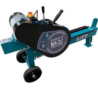 Cortador de leña cinética con motor eléctrico KS 8TKE 52/35, 2000 W, fuerza de corte máx. 8 toneladas, longitud máxima del tronco: 520 mm, diámetro máximo 350 mm,cortador de leña eléctrico.