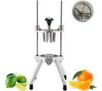 Cortador de limón de acero inoxidable, divisor manual de múltiples cuñas para bar y restaurante, corta 4 dientes, herramienta de cocina duradera para cortar y servir cítricos sin esfuerzo