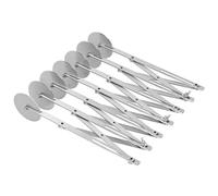 Cortador de Masa, Divisor de Masa de Acero Inoxidable de 3/5/7 Ruedas, Cortador de Pizza Expandible Cortador para Hornear Cortador de Repostería para Galletas Divisor (7 Ruedas)