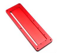 Cortador de mesa Inserto de aluminio Tabla de inversión Placa de inversión de fuerza fuerte para carpintería precisa Herramienta de carpintería profesional