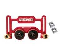 Cortador de mesa para carpintería, placa doble con bloque deslizante, rodamiento de doble rueda, proyectos de prensa, accesorio para carpintería