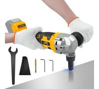 Cortador de metal inalámbrico para batería DeWalt de 20 V, cortador de metal sin escobillas con 3 velocidades, cortador eléctrico de acero para acero inoxidable, aluminio, 30000 RPM, bolsas