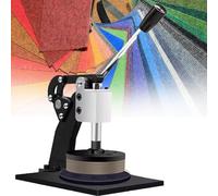 Cortador de muestras redondo, cortador manual de disco prensado a mano para muestreo de papel, 100 cm², grosor de corte circular de 0 a 10 mm, ideal para proyectos de tela y textil