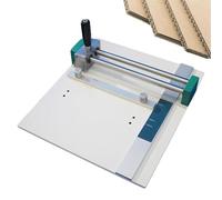 Cortador de muestreo de cartón, muestreador manual de presión de borde, longitud máxima de muestreo de 220 mm, grosor de corte máximo de 8 mm, espaciado ajustable para papel corrugado