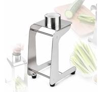 Cortador de palitos de pepino, cortador de pepino manual individual con apertura de 60 mm, extracción de núcleo de 20 mm, cortado en 6, 8, 10, 12, 14 o 16 piezas, para ensalada, cocina