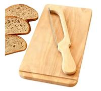 Cortador de pan | Cortador de bagel de acero inoxidable | Cortador de pan para bagel de acero inoxidable con hoja dentada, para tostadas, pasteles, chef, casa, cocina, restaurante y apartamento