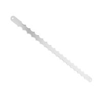 Cortador de Pan de Repuesto Cuchilla Doble Dentada de Acero Inoxidable | Pieza Reemplazable, Corte Preciso y Rendimiento Mejorado, para Pan Tostado y Uso en Cocina Profesional