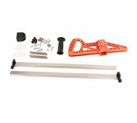 Cortador de paneles de yeso |Ancho ajustable de 2 a 60 cm para cortes ordenados |Herramienta Manual de Corte de Placas de Yeso para Bricolaje/Renovación/Construcción |Acero