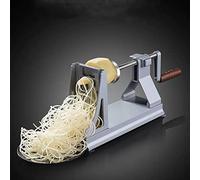 Cortador De Papas, Máquina De Mil Papas Ralladas con Tres Tipos De Cuchillas, Que Hace Tiras Finas De Papas como Fideos, Adecuado para Cortar Tiras De Papa, Tiras De Rábano, Tiras De Calabacín