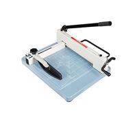 Cortador de papel A4 A5 500 Hojas Grosor 3,5 cm Guillotina Ancho corte 42 Palanca bloqueo seguridad alargada 1 hoja Más Impresión oficina industrial Resistente a la Corrosión(17 Inch 500 Sheets)