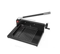 Cortador de papel A4 A5 500 Hojas Grosor 3,5 cm Guillotina Ancho corte 42 Palanca bloqueo seguridad alargada 1 hoja Más Impresión oficina industrial Resistente a la Corrosión(12 Inch 300 Sheets)