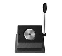 Cortador de papel con botón de 58 mm, cortador de gráfico, cortador circular, manual redondo, montaje en mesa, máquina troqueladora redonda, para insignias, papel fotográfico, papel de arte, tabla de
