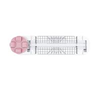 Cortador de papel, cortador de papel 4 en 1, resistente, con base antideslizante, regla portátil, herramientas de precisión para hacer tarjetas, tela, álbumes de recortes, negocios, costura