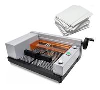 Cortador de papel de capa gruesa A4 totalmente automático, cortador de papel grande, ahorro de mano de obra, encuadernación, documentos, tarjetas de visita, cortadora de papel