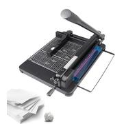 Cortador de papel de guillotina resistente, recortadora manual para papel A4, B5, A5, B6, B7, capacidad de 400 hojas para uso en oficina y escuela