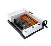 Cortador de papel eléctrico, guillotina de 300 mm de ancho para cortar cuero, cartón y tela, uso industrial y de escritorio