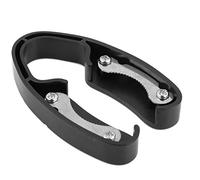 Cortador de Papel Fácil de la Hoja del Abrelatas de Botella del Vino para el Abrelatas de la Envoltura de la Lata de las Botellas de Vino(Negro)