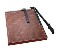 Cortador de papel profesional de guillotina A3 resistente de 18 pulgadas de longitud de corte, capacidad de 12 hojas para cartulina y fotos, base cuadriculada de precisión, esencial para oficina