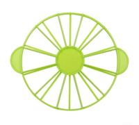 Cortador de pasteles de 12 secciones para hornear, cortador de pasteles de doble cara para porciones precisas de pasteles, accesorio útil para hornear (verde)