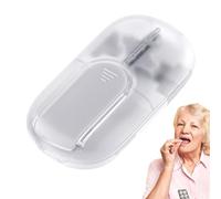 Cortador De Pastillas - Divisor De Medicamentos Portátil Con Soporte,Cortador De Pastillas Por La Mitad Con Imán Para Uso Diario En Casa Escuela Viajes Y Personas Mayores