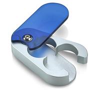 Cortador de Pastillas para Pequeñas y Grandes | Divisor de Aluminio Con Contenedor de Almacenamiento, Compacto Portátil para Todas las Formas, Tamaños y Medicamentos