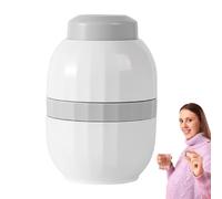 Cortador De Pastillas Pequeño | Divisor Portátil De Comprimidos Pequeños - Divisor de Pastillas para Hombre Mujer Mayores y Niños con Almacenamiento para Viajes Escuela y Uso Diario