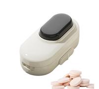 Cortador De Pastillas Pequeño,Preciso y Portátil Divisor de Tabletas Un Cuarto,Cortador De Pastillas De Precisión | Para Mujeres Y Hombres Adultos Y Ancianos Para Escuela Trabajo Y Viaje