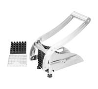 Cortador de Patatas a la Francesa de Acero Inoxidable, Cortadora de Verduras, 26x12.5x9cm - Cuchillas Uniformes, Fácil Limpieza, Utensilio para Cocina Doméstica