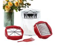 Cortador de patatas - cocina con chips de frutas de cocina, cortador de patatas profesional | Cortador de cebollas de patatas fritas, clavos vegetales sin esfuerzo, zanahorias pepinos vegetales para