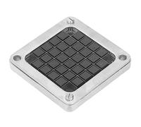 Cortador de patatas fritas Blad, aleación de aluminio de acero inoxidable, cuchilla comercial para cortar patatas fritas, cuchilla manual para máquina cortadora de patatas, para (12mm)