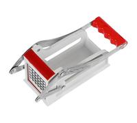 Cortador De Patatas Fritas De Acero Inoxidable - Cocina Plateada Manual De 49 Agujeros, Cortadora Rápida De Verduras Para Ensalada, Máquina Cortadora De Patatas, Utensilio De Preparación Para El Hogar