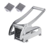 Cortador de patatas fritas French Fry - Acero inoxidable de alta resistencia | Cortadora para patatas fritas, picadora para cocina, pepinos, frutas, verduras, cebollas