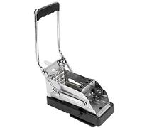 Cortador de patatas fritas multifunción, máquina cortadora de patatas fritas, trituradora de verduras con mango ergonómico y base de ventosa, utensilios de cocina de acero