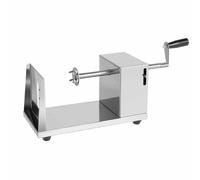 Cortador De Patatas Manual Tipo Tornado De Acero Inoxidable, Rebanador De Patatas En Espiral Con Manivela, Máquina Comercial Para Cortar Patatas En Espiral Para Puestos De Comida Callejera,