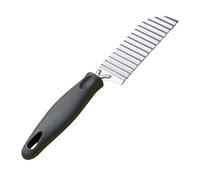 Cortador De Patatas Rizadas,Cortador De Patatas Ondulado Rebanador - Herramienta de Corte Ergonómica Manual para Verduras Frutas Pepino Pan