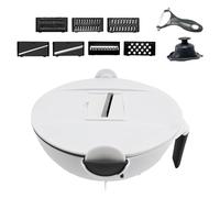 Cortador de patatas - Utensilio de cocina | Multifuncional con recipiente para tomates, calabacines, rojos, manzanas, queso, espinacas, setas, ensaladas, cocina, cocina, fiesta, evento, servie