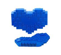 Cortador de pelo con puntas abiertas, cortador de pelo con espejo, herramienta de corte de callejón sin salida con diseño de corazón, kit de aseo personal compacto para viajes, uso doméstico y