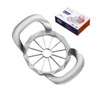 Cortador de pelo de metal resistente, herramienta para quitar el núcleo, rebanada de frutas para fresas manzanas peras melocotones y patatas en trozos regulares